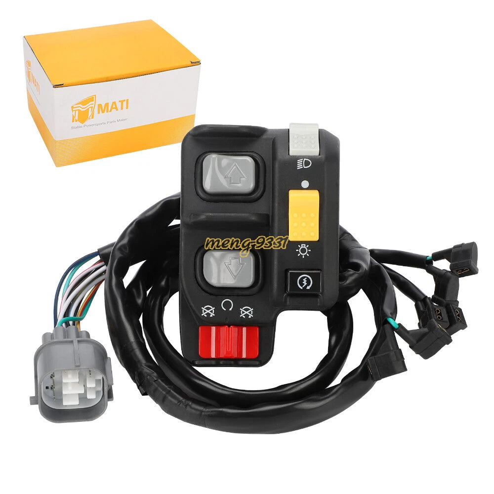 Left Handlebar Electric Shift Switch for Honda TRX680FA TRX680FGA (2006–2014)