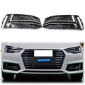 Pair Front Bumper Lower Grille Grill Chrome for Audi S4 A4 (2017–2018)