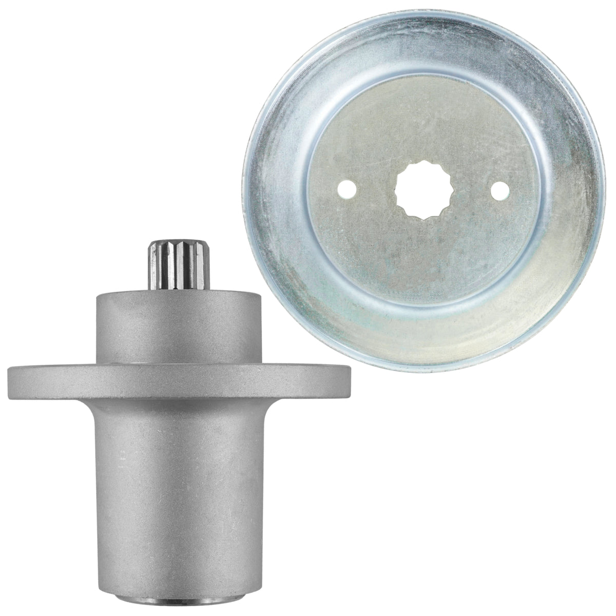 Deck Spindle Replacement with 5.78 in Pulley for Hustler Raptor SD (54") (2017–2025)