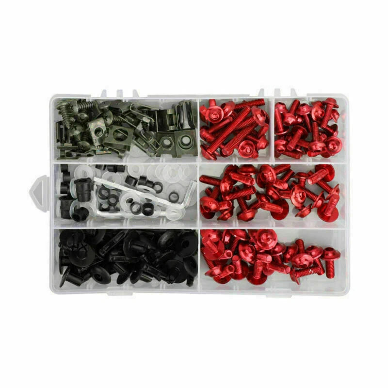 T-MAX Fairing Bolts Kit for Yamaha R3 R1 R125 MT YZF R6 R25 XJR (2015–2023)