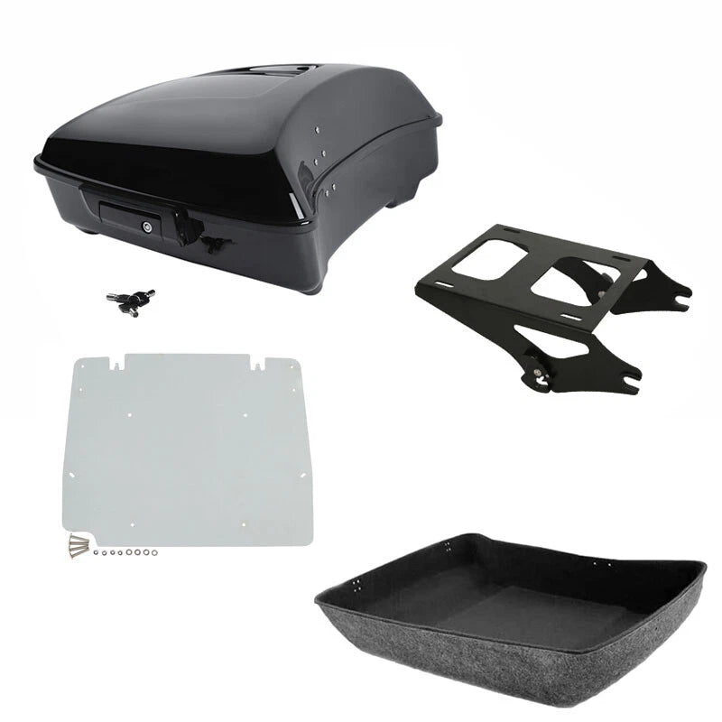 Chopped Trunk Mounting Rack Plate for Harley Touring Street Glide (2014–2026)