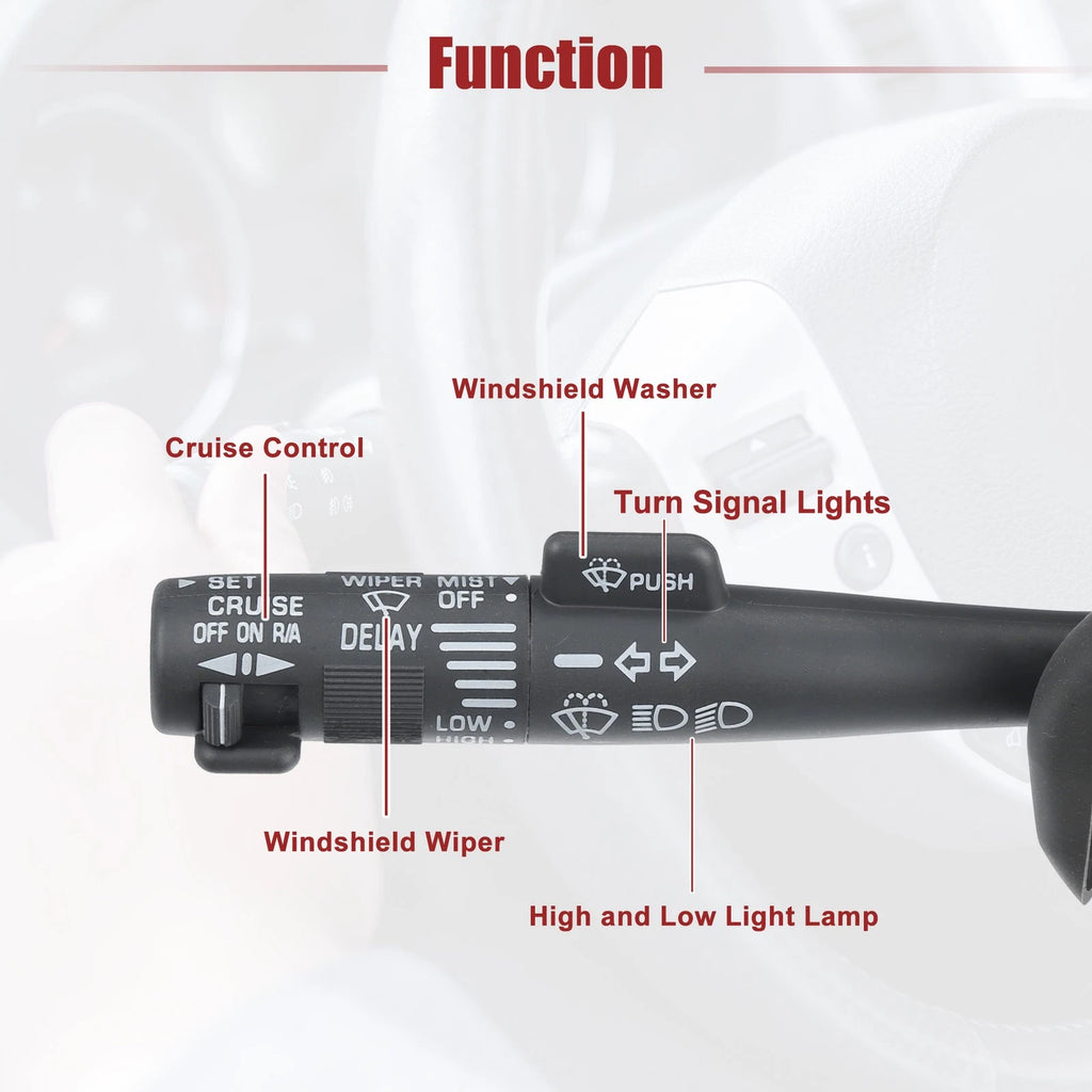 Turn Signal Switch Multifunction for Chevrolet Silverado (2007–2013)