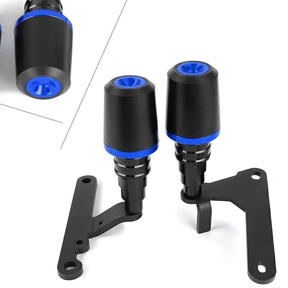 Set of 1 Frame Crash Guard Protector for Yamaha YZF 600 / R6 (2017–2021) Blue