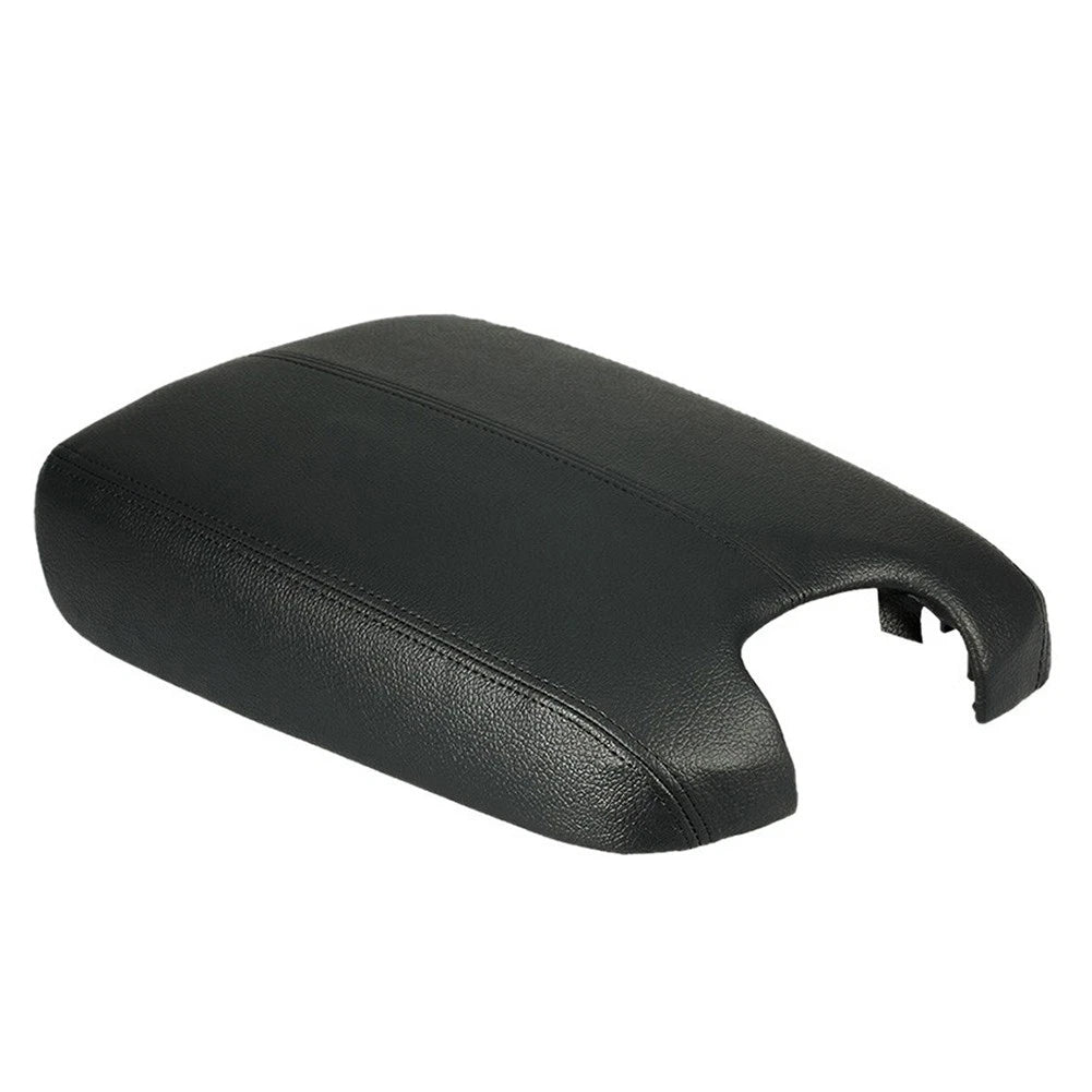 Armrest Center Console Lid Cover for Honda Accord (2008–2013) PU Leather Black