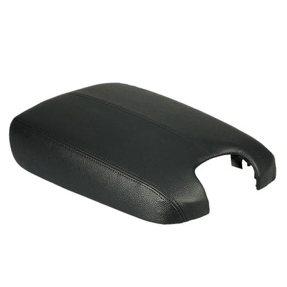 Armrest Center Console Lid Cover for Honda Accord (2008–2013) PU Leather Black