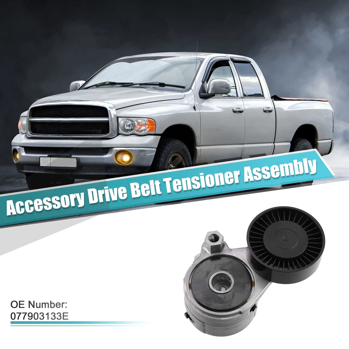 Belt Tensioner Assembly Replacement for Audi A6 4.2L A8 S6 (2000–2004)