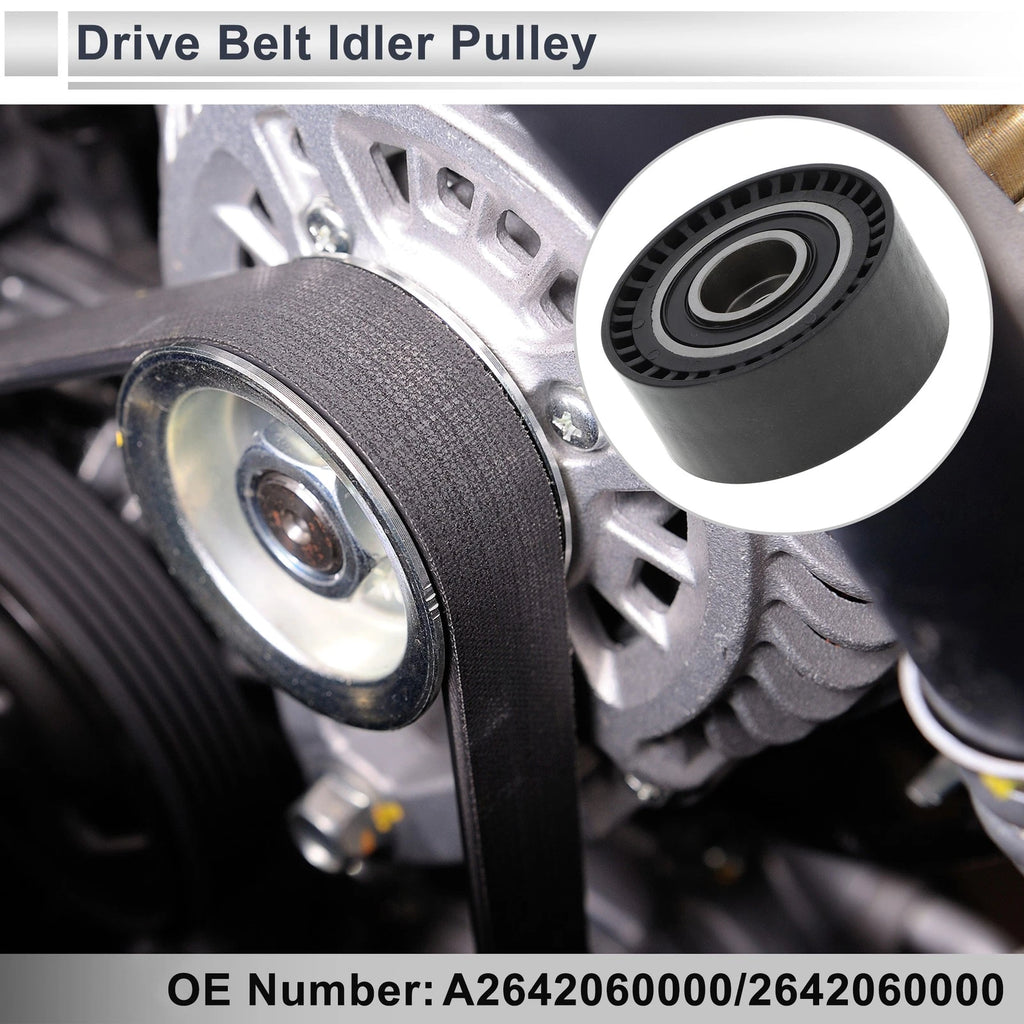 Drive Belt Idler Pulley for Mercedes-Benz C-Class (2017–2023) Replacement