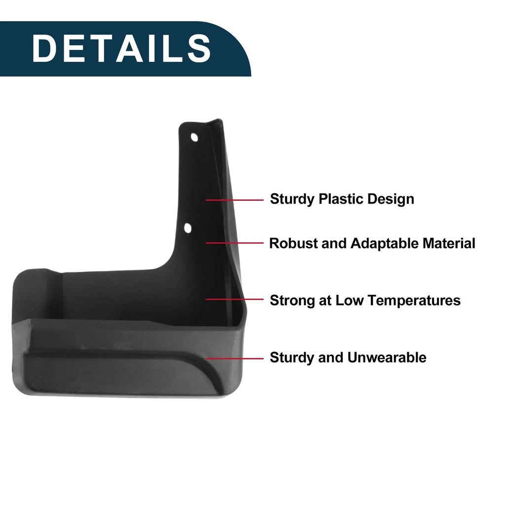 Mud Flaps Splash Guards 1Set Replacement Mud Guards for Toyota Sienna (2018–2021)