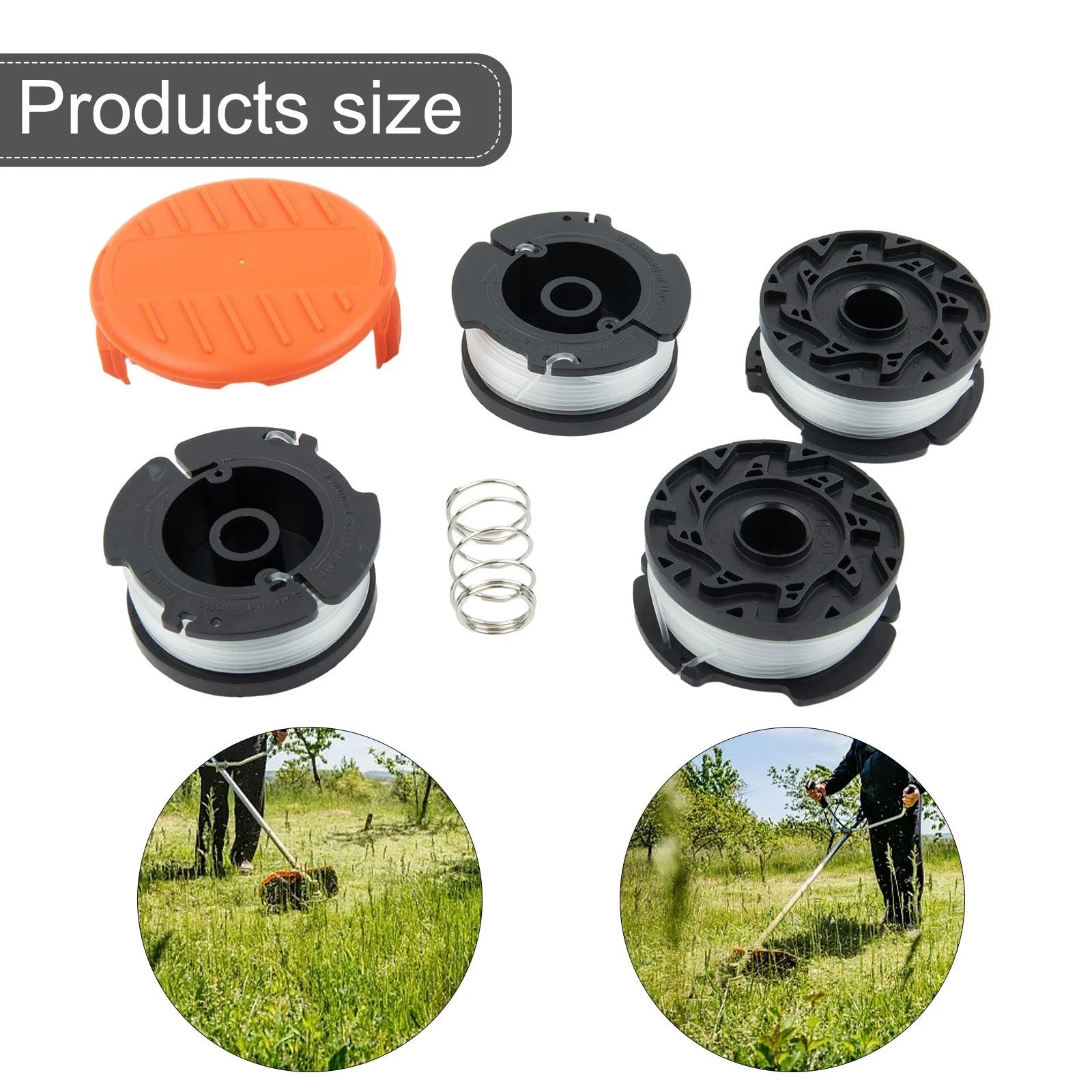 Spools Set of 1 for Black & Decker Trimmer Accessories