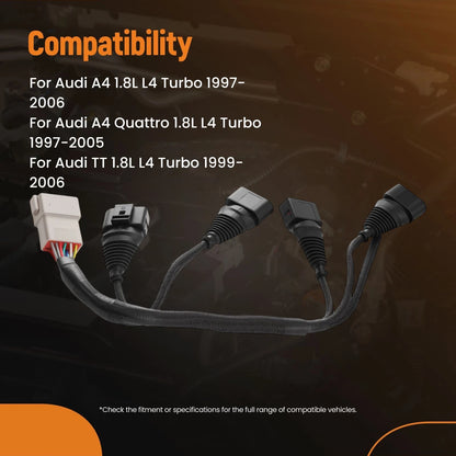 Engine Wire Harness for Audi A4 TT VW Golf Jetta 1.8L Turbo (2000–2006)