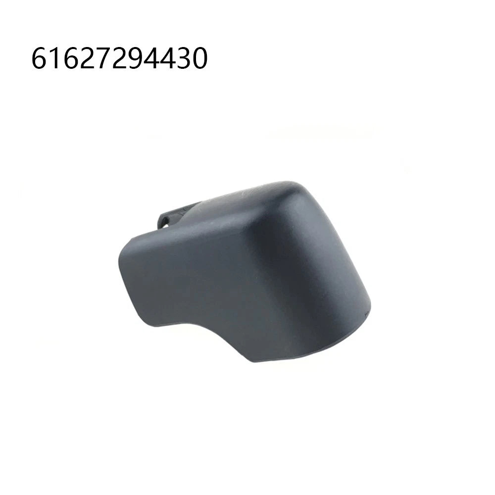 Plastic Car Rear Windshield Washer Wiper Arm Cap Cover Black For BMW 61627294430