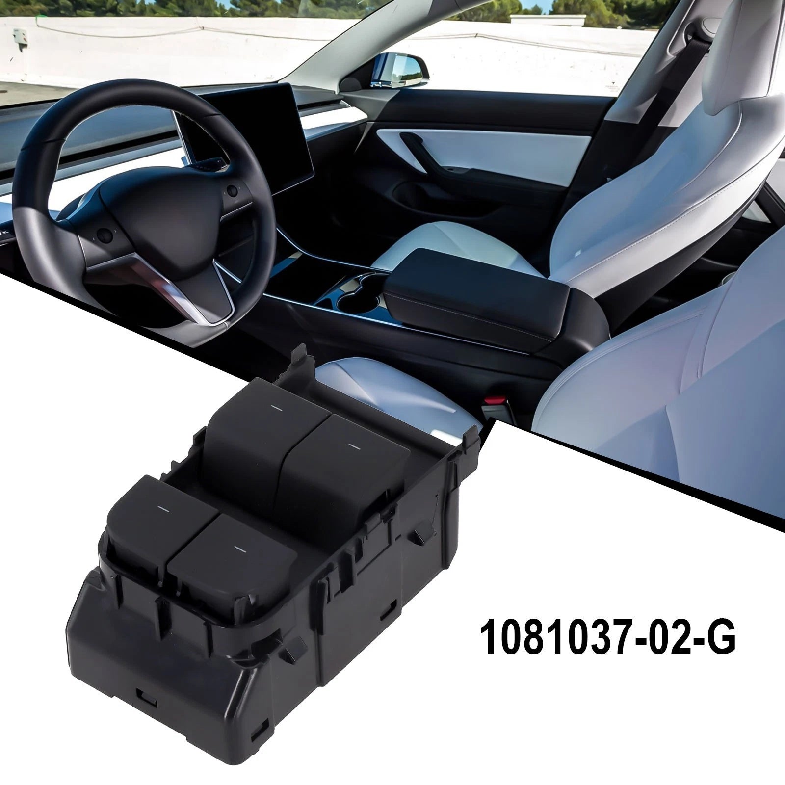 Front Left Power Window Switch for 1081037-02-F
