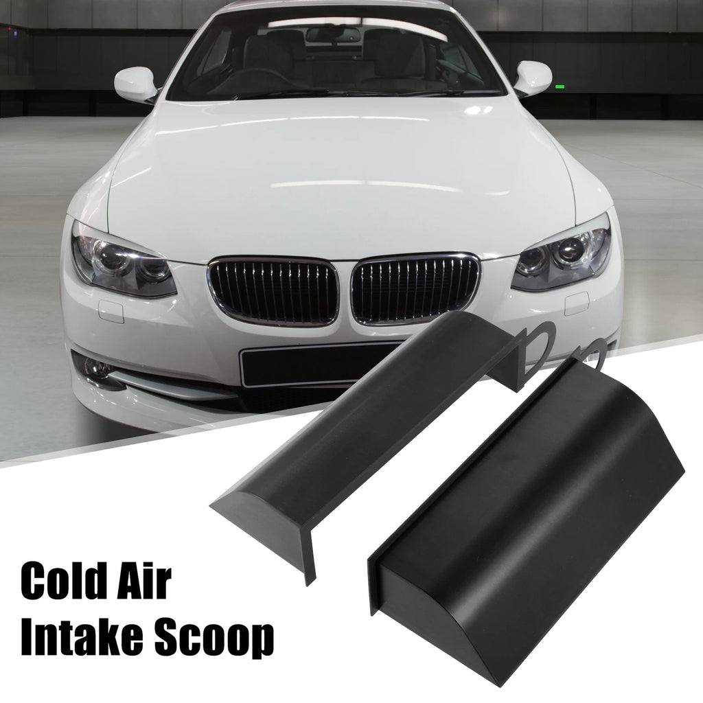 2pcs Hood Scoop Cold Air Intake System for BMW 3 Series E90 (2005–2012)