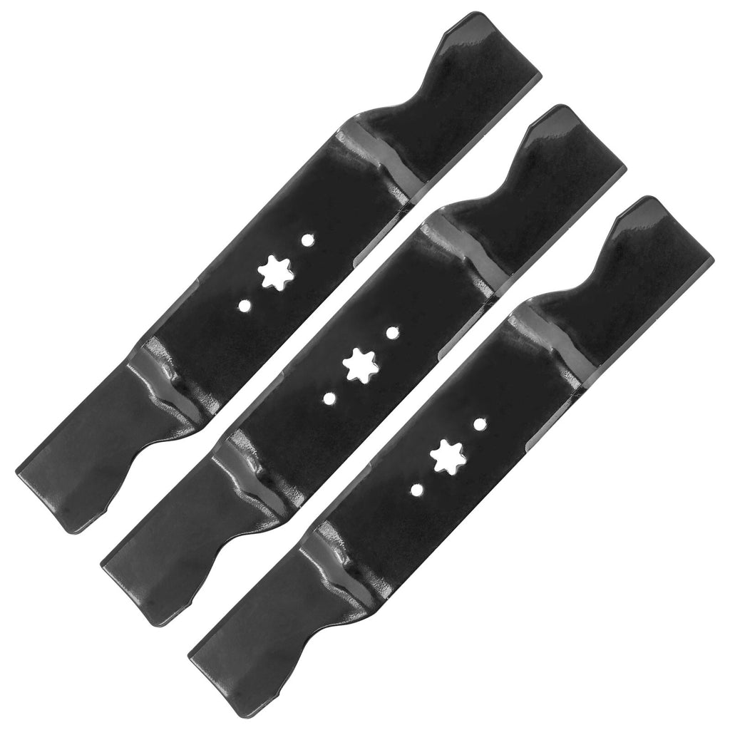 3 Blade Replacement Mulching Blades for MTD Cub Cadet SLT5400 (2000–2024)