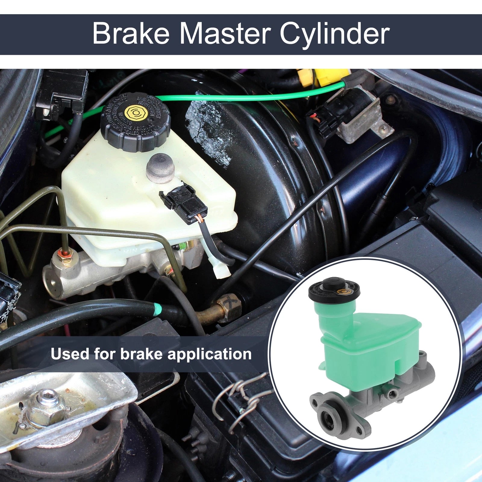 Brake Master Cylinder with Reservoir Replacement for Toyota RAV4 (1996–2000)