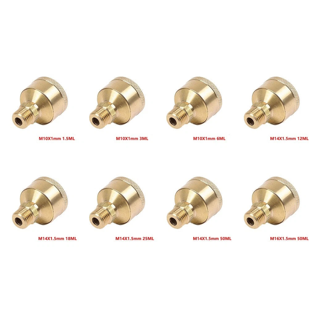 Grease Oil Cup Screw Cap Type for CNC Applications (1.5ml-50ml)