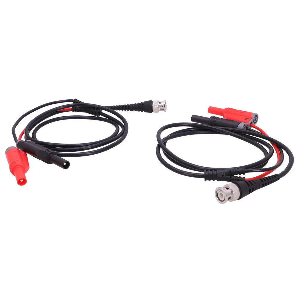 BNC to Double Bananas Connection Cables 120 cm Long