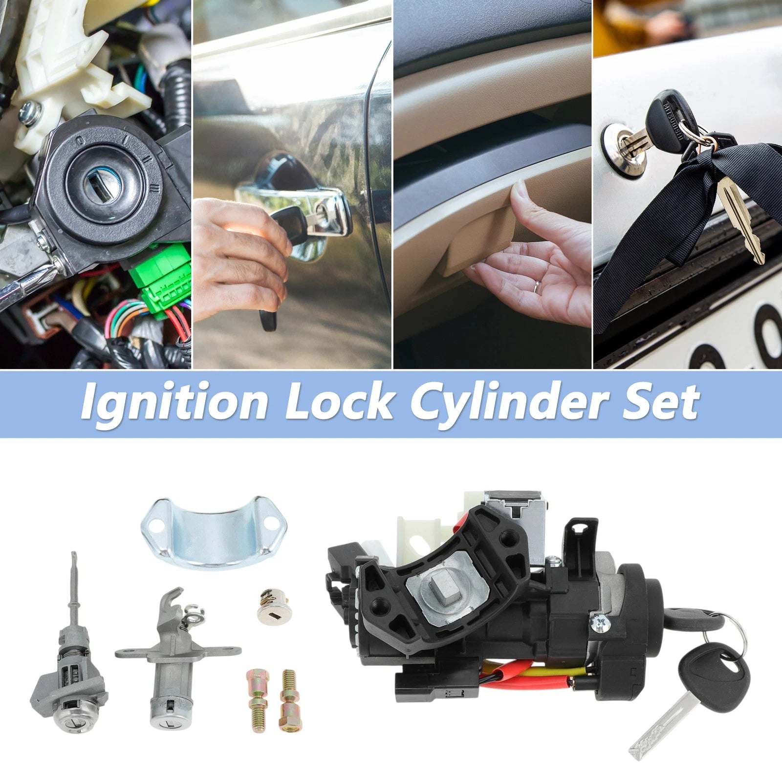Ignition Lock Cylinder Assembly for Hyundai Sonata 2015–2019