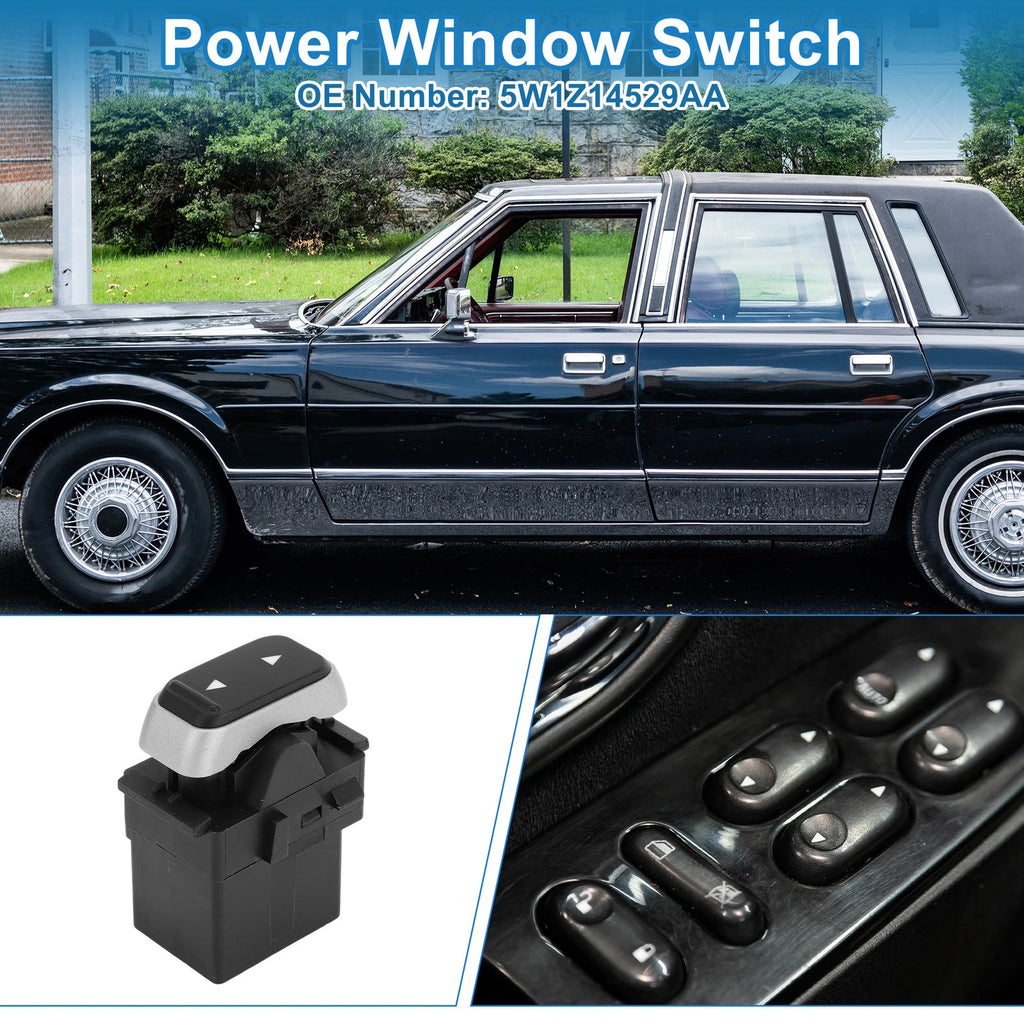 Front Side Power Window Switch for Lincoln Town Car (2003–2008) No.5W1Z14529AA