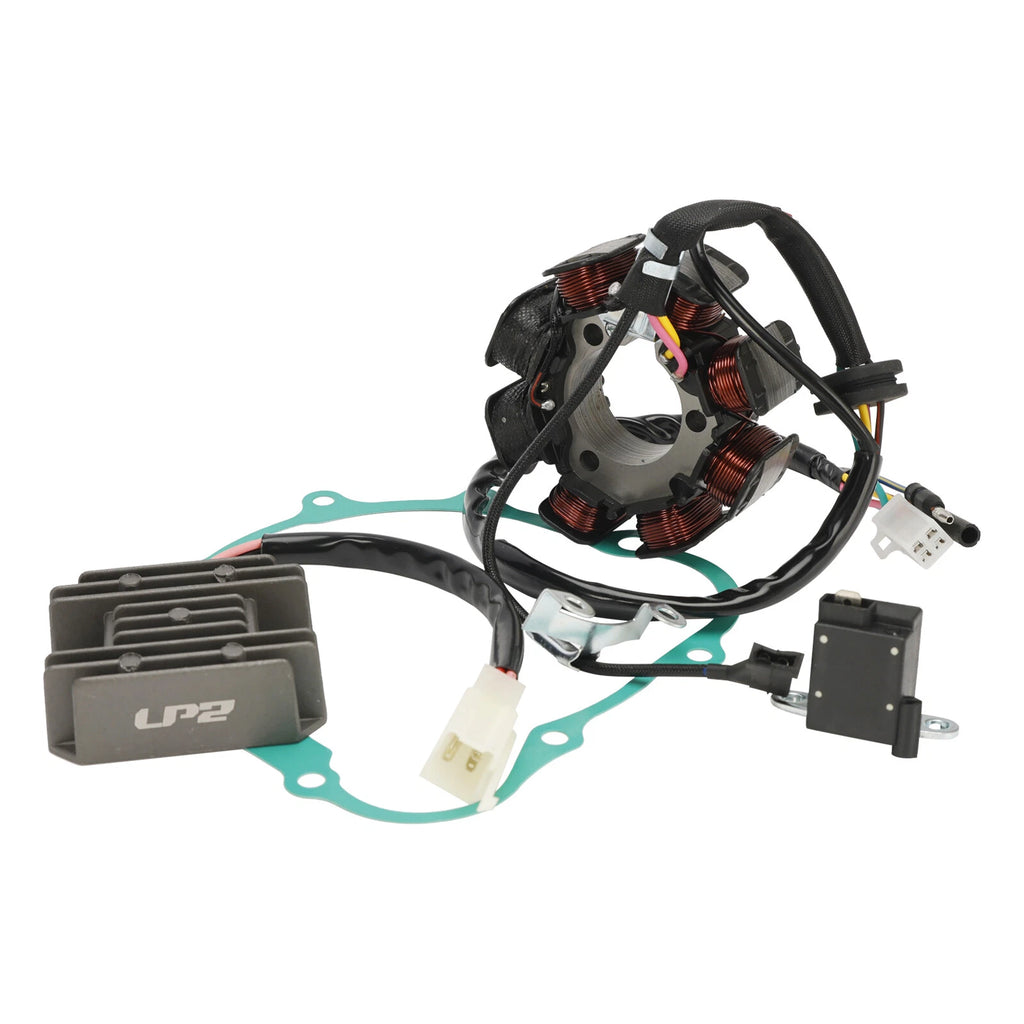 Generator Stator Regulator Rectifier & Gasket for Honda CTX200 (2002–2016)