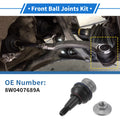 2X Front Lower Ball Joints for Audi A4 (2007–2015) No. 8W0407689A