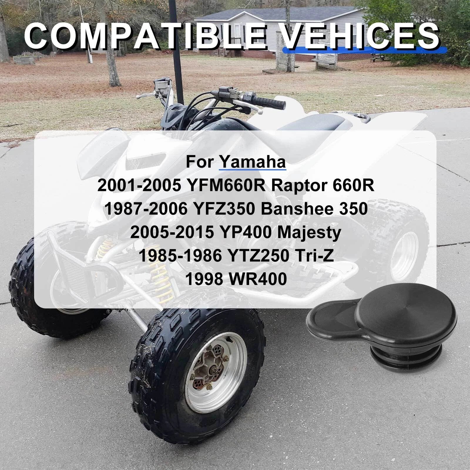 Radiator Coolant Overflow Tank Cap for Yamaha Raptor 660R (2001–2005)