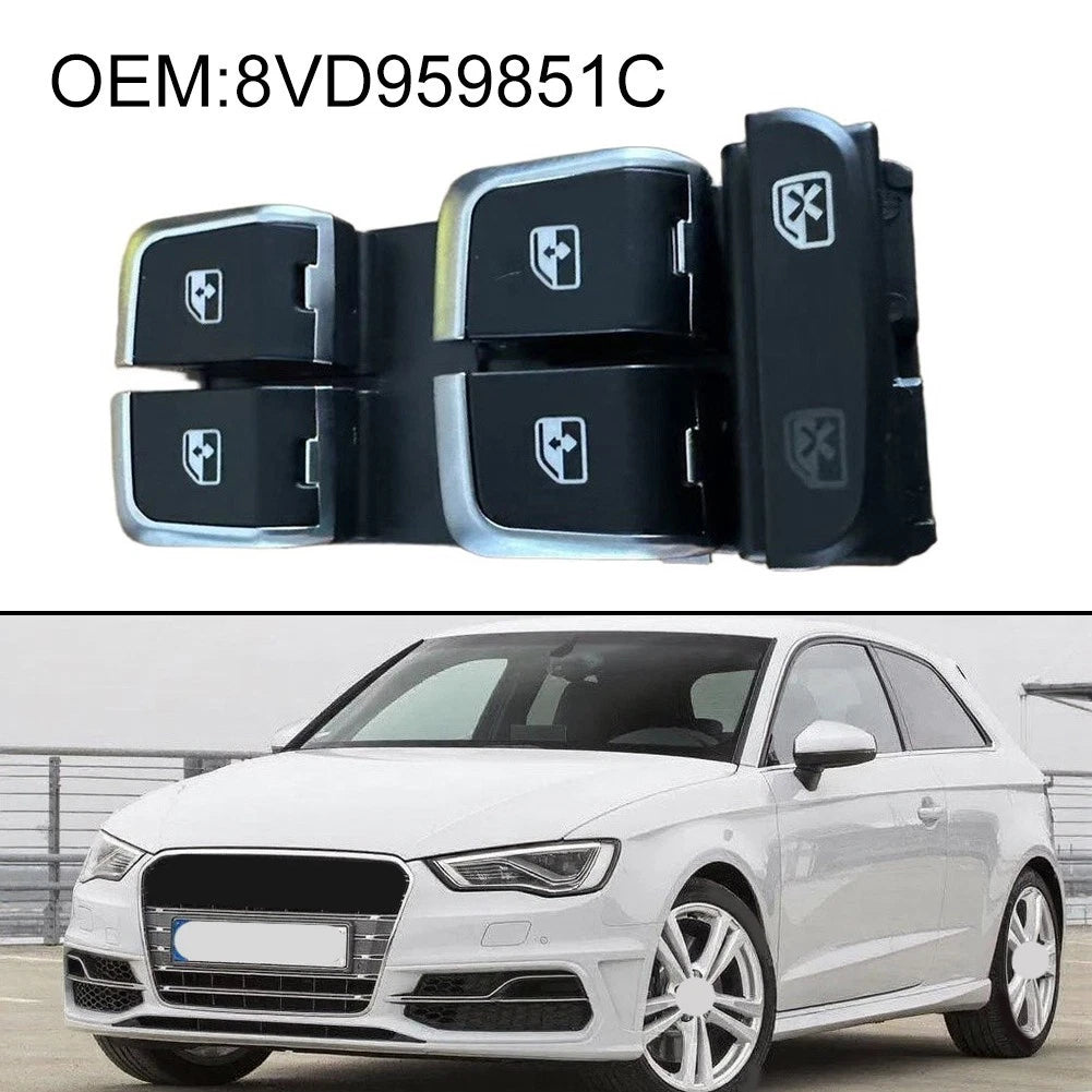 Replacement Window Switch 8VD959851C for Audi A3 S3 8V (2013–2020)