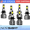 6PCS LED Headlight Kit Combo Bulbs 9005 9006 for