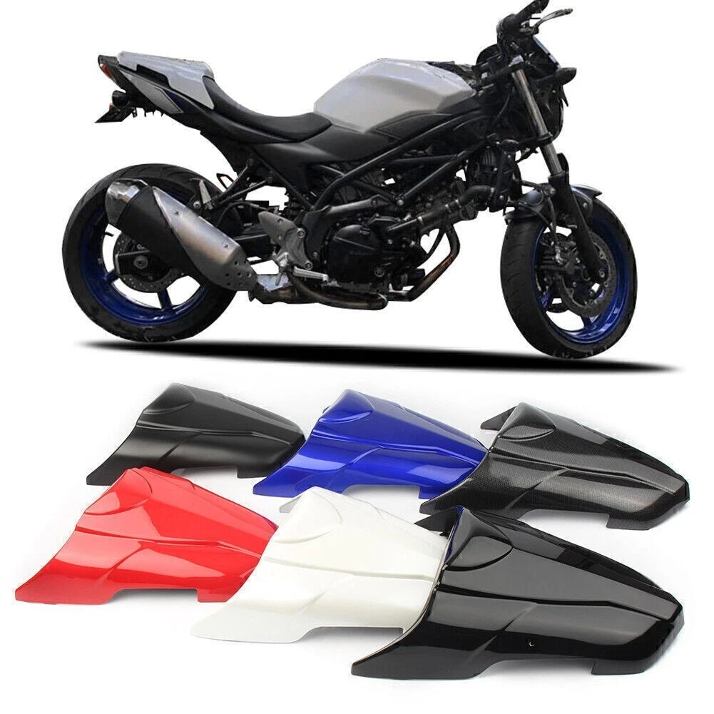 Carbon Fiber Engine Seat Cover for Suzuki SV650 (2017–2022)