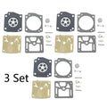 3X Carburetor Gasket Kit for Husqvarna 362 365 371 372 (Zama RB-60 C3M-EL2A)