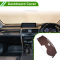 Dashboard Cover Mat Carpet Brown for Lexus RX 350 (2010–2015)