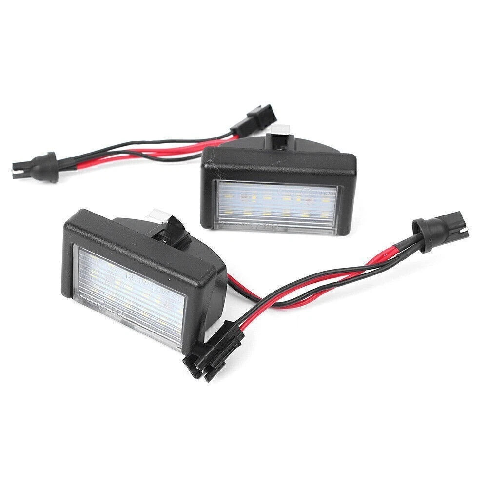 2X LED License Plate Light for Benz ML W164/X164 (2006–2015)