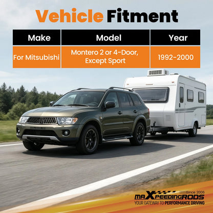 Trailer Hitch Receiver for Mitsubishi Montero (1992–2000) 2/4-Door