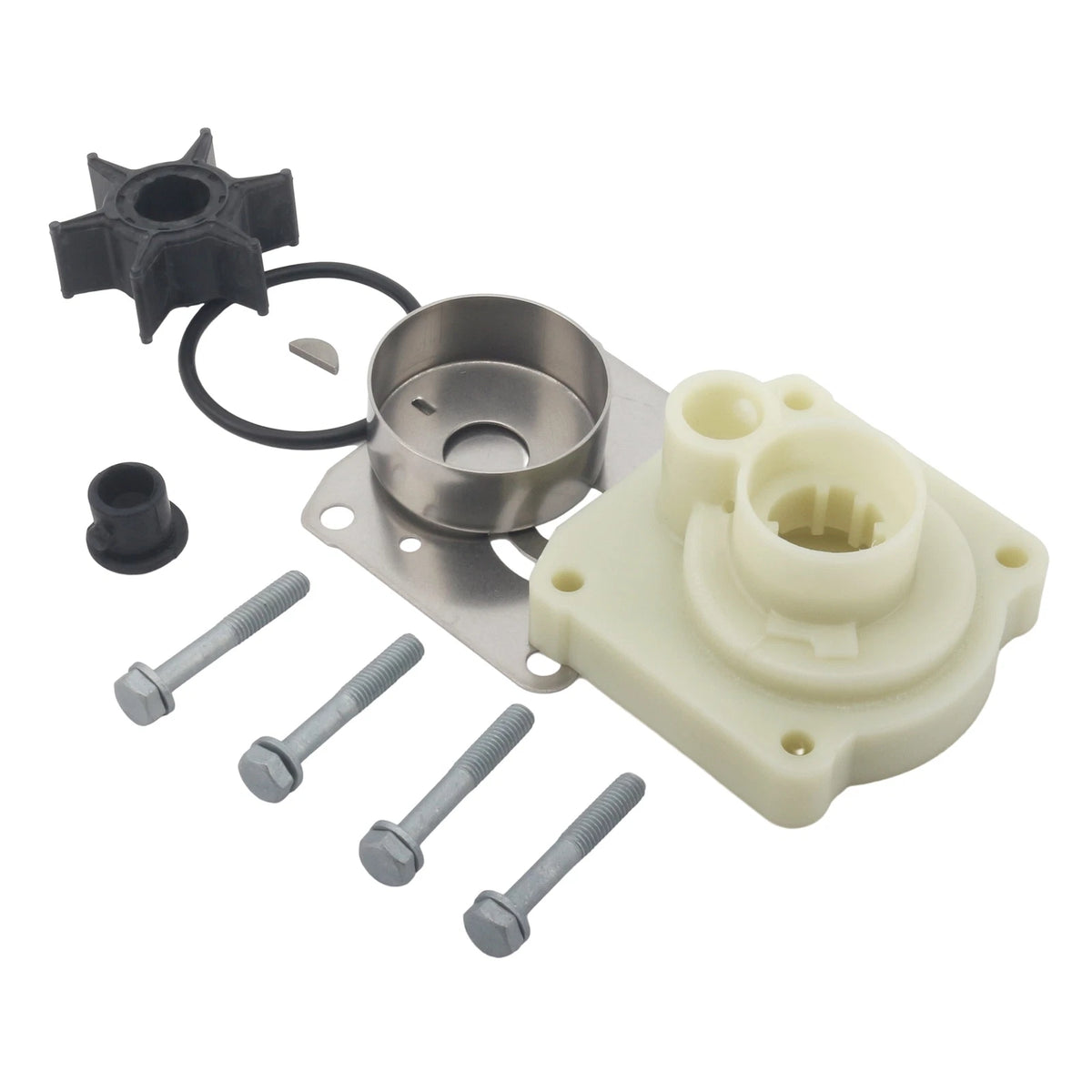 Water Pump Repair Impeller Kit Replace Yamaha Outboard 18-3432