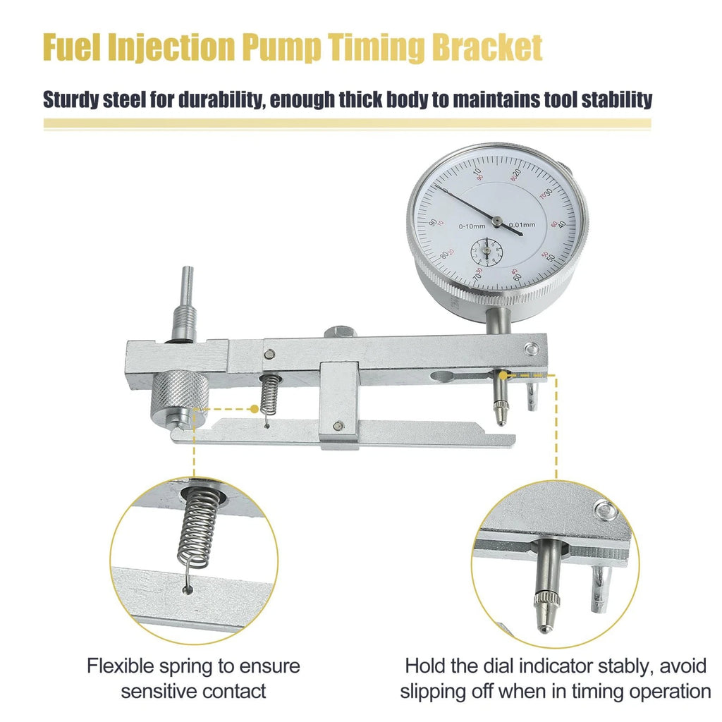 Fuel Pump Injection Timing Tool Kit with Dial Indicator for Toyota VE ( )