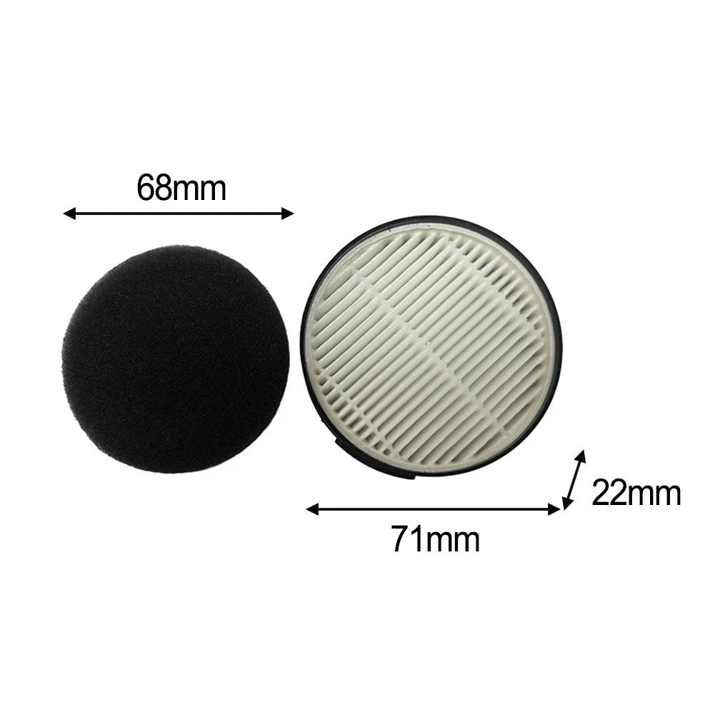 HEPA Filter Kit for SCD-120P (Includes 2 Exhaust, 2 Sponge Filters)