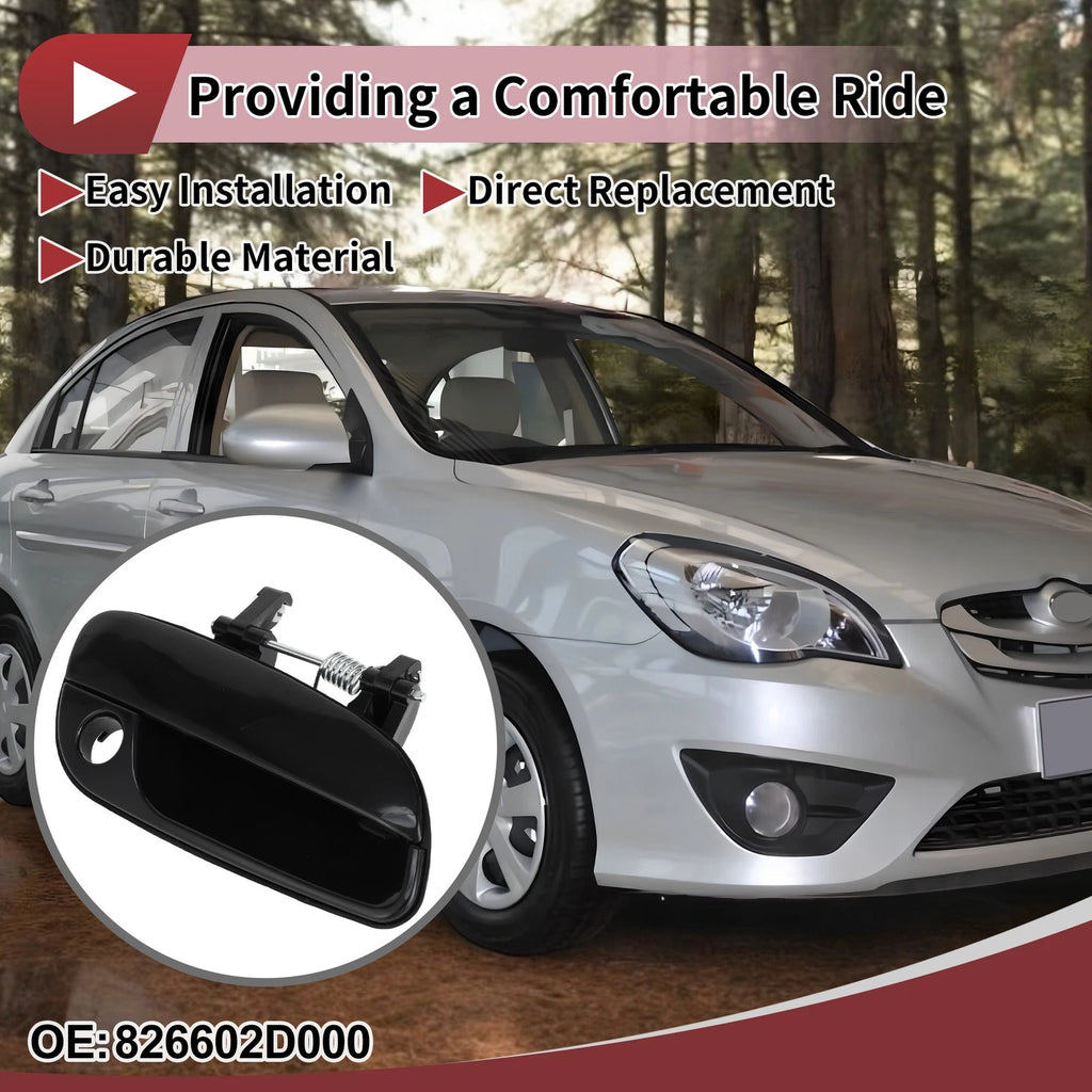 Exterior Door Handle Front Right Replacement for Hyundai Elantra (2011–2018)