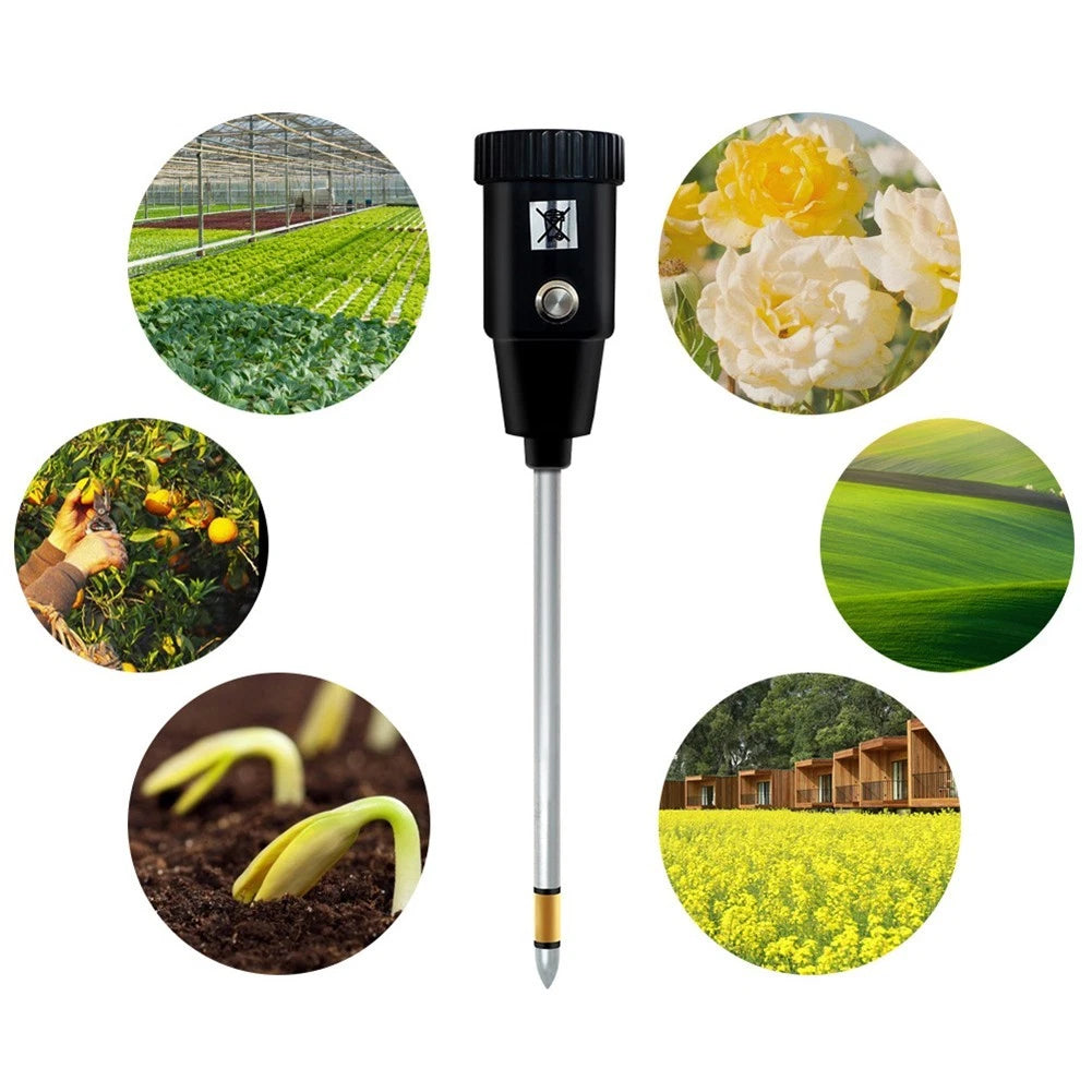 Soil Moisture and pH Meter with Long Electrode for Farming (2023)