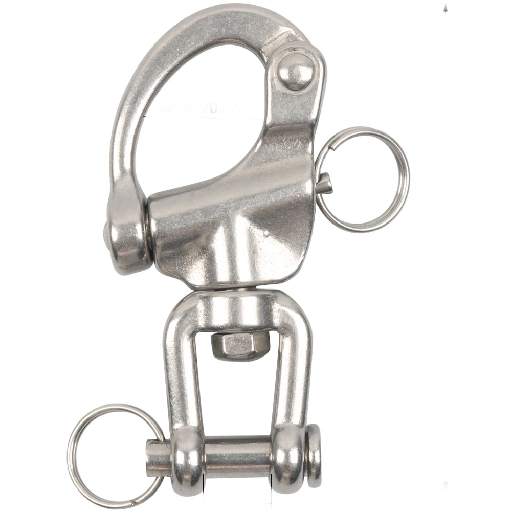 12X Marine 316 Snap Shackle Set for Boat Rigging