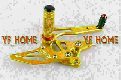 Footrest System Foot Pegs Pedals Set for Yamaha YZF R25 (2014–2017)