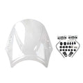 Windshield Deflector for Motorcycle Universal (Clear)