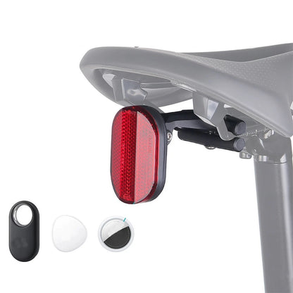 Adjustable Bike Tail Light Holder for AirTag - Enhanced Night Visibility