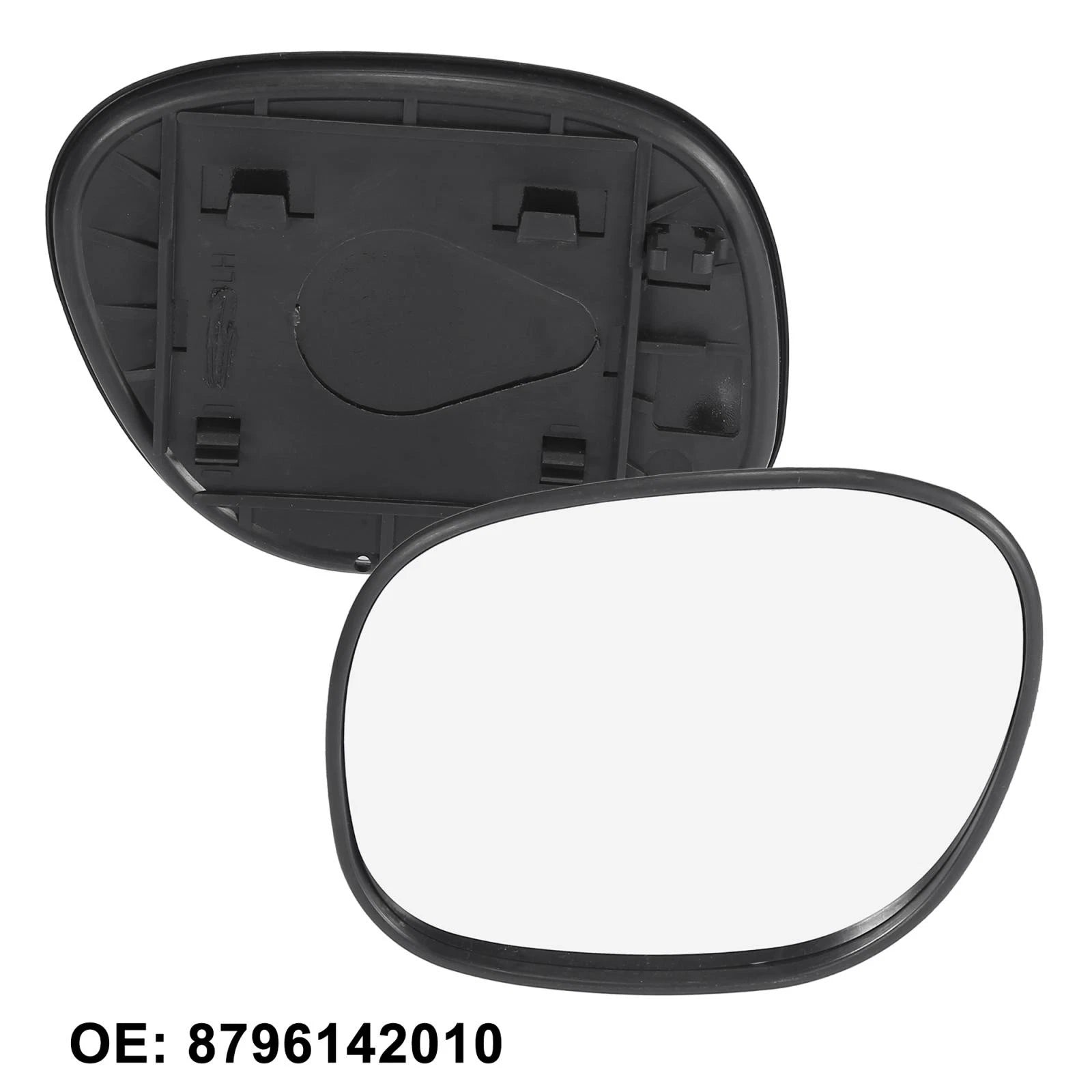 Heated Mirror Glass Backing Plate Left Side Replacement for Toyota RAV4 (2013–2018)