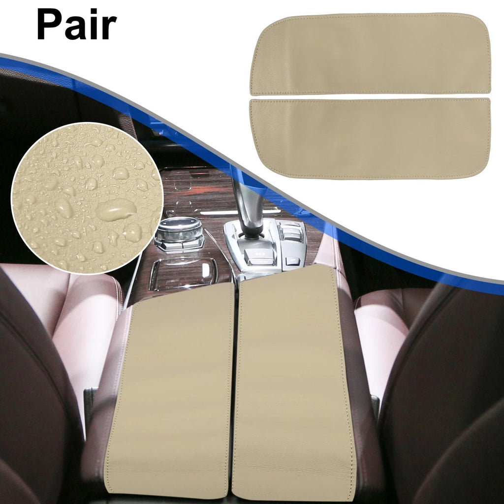 Center Console Lid Armrest Cover Protector Pair for BMW X5 X6 (2007–2013)