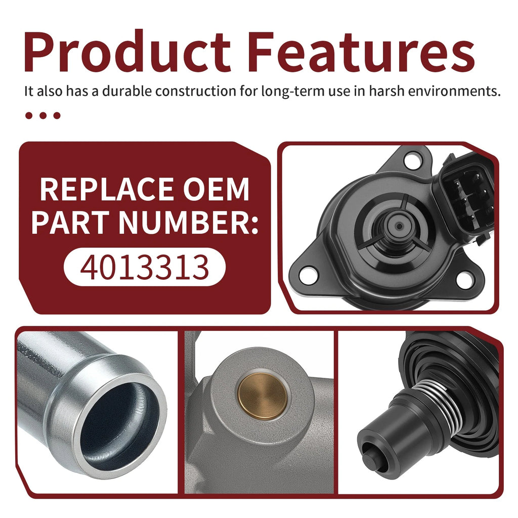 Idle Air Control Valve Kit 4013313 for Polaris Scrambler XP 1000 (2014–2018)