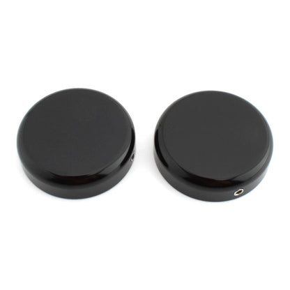 Upper Fork Steerer Cover Caps for Harley X48 (2016–2022) Black Aluminum