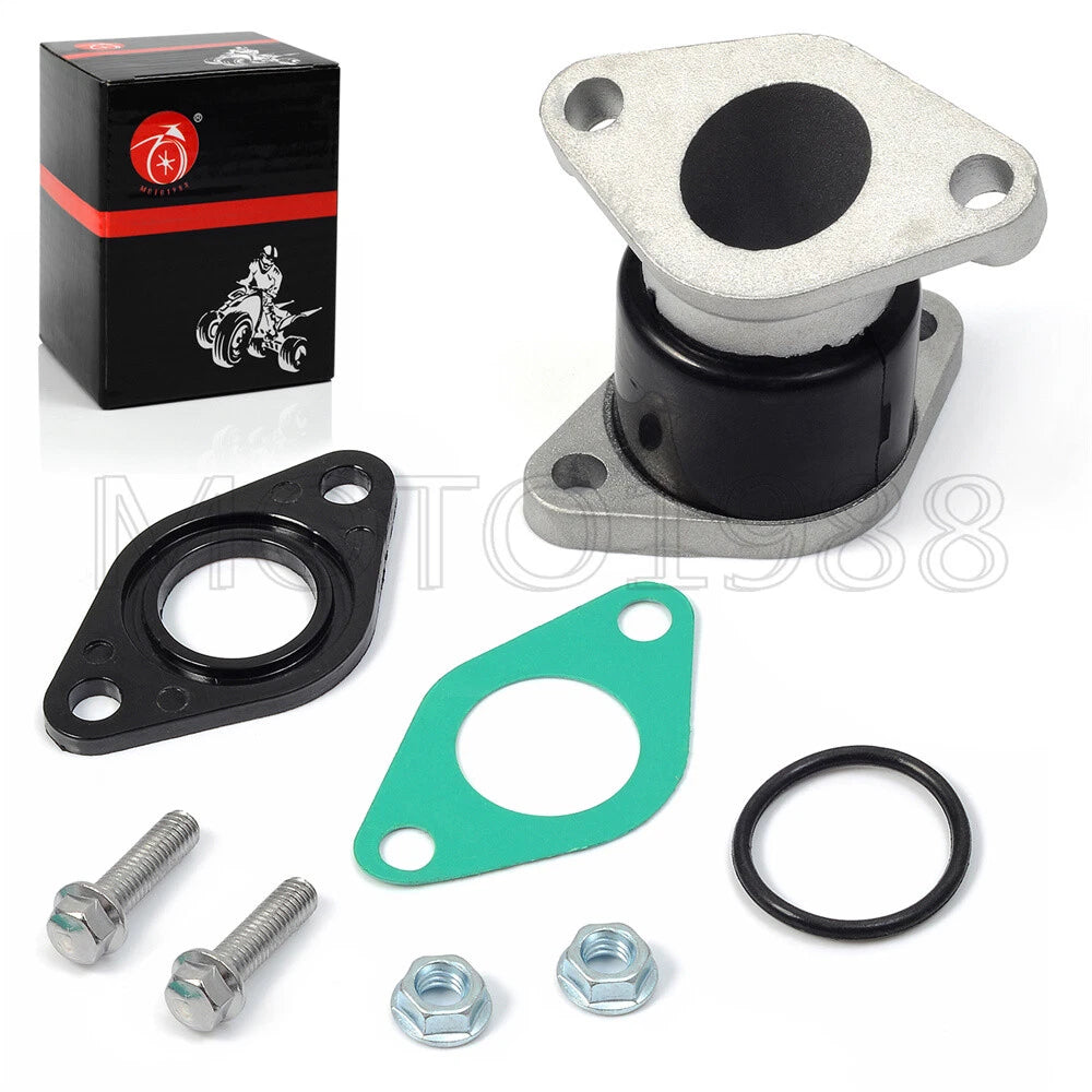 Carb Intake Manifold Boot + Gasket Screws for Honda CRF80F (2004–2013)