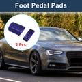 Foot Accelerator Pedal Covers for Audi A4 A5 A6 Q5 2014–2020 Blue
