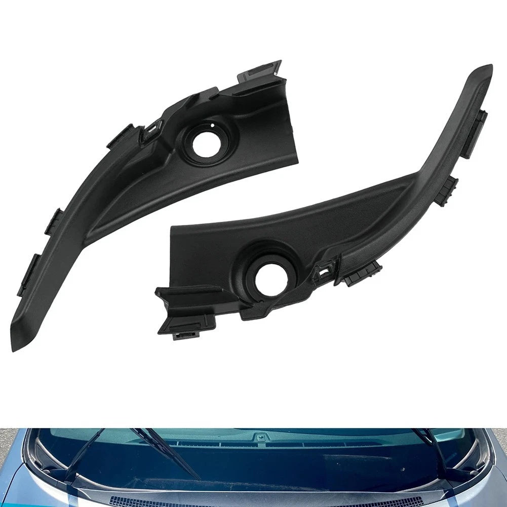 Car Windshield Corner Trim Front Set for Honda Civic 9th Generation ABS