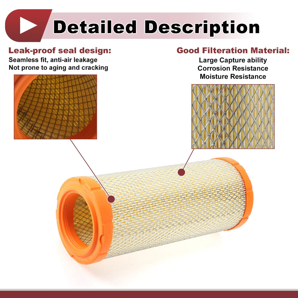 Engine Air Filter Replacement for Chevrolet Express 1500 4.3L 5.3L (2001–2014)